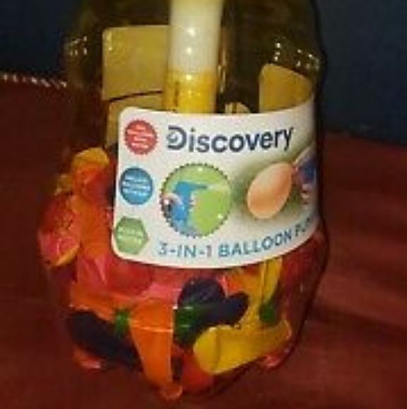 Discovery Water Balloon Pump with 250 Balloons Included - 3 in 1 Air Inflator - Picture 4 of 7